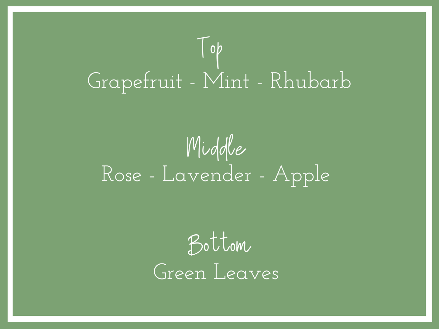 Hosanna Fragrance Notes