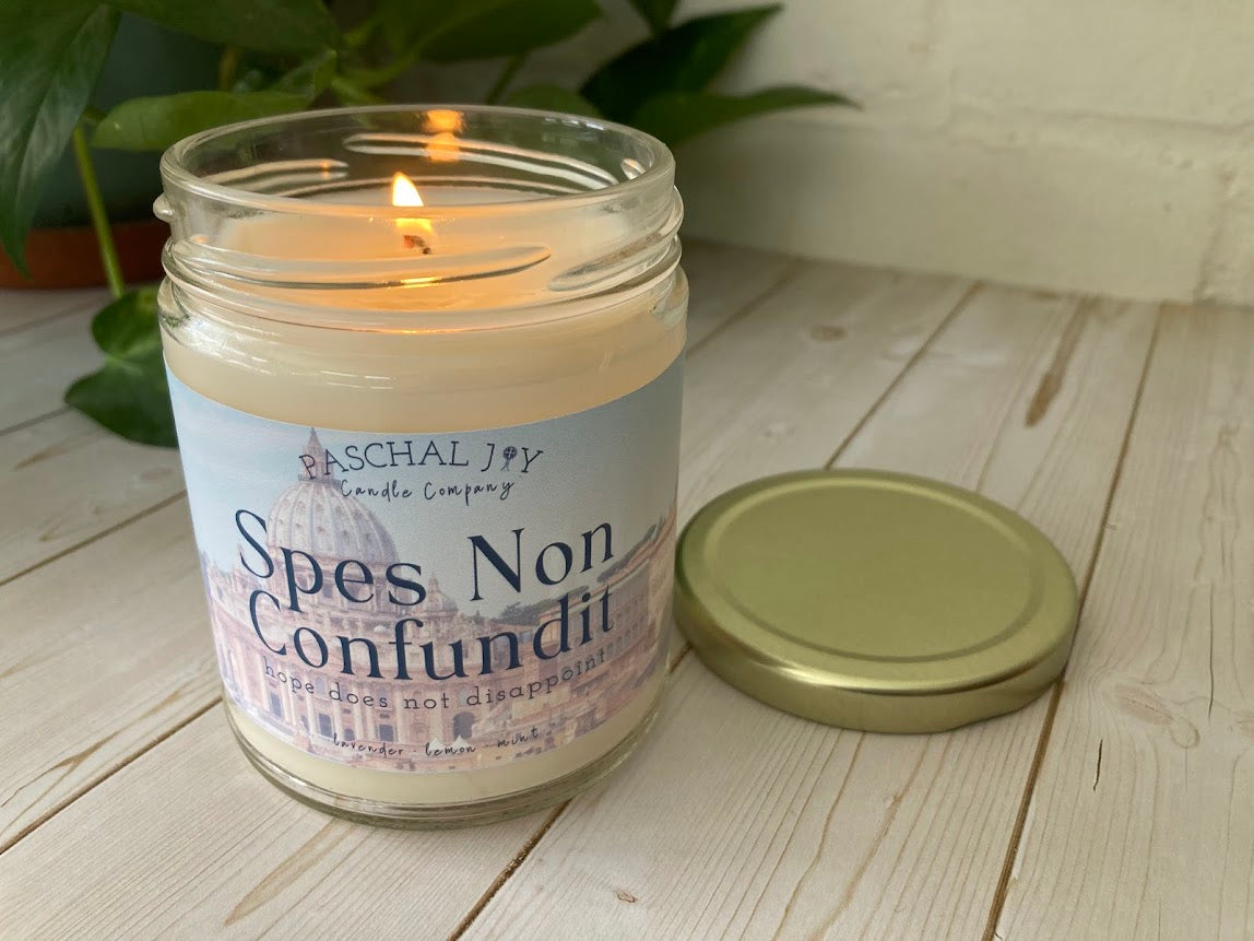 Spes Non Confundit Candle