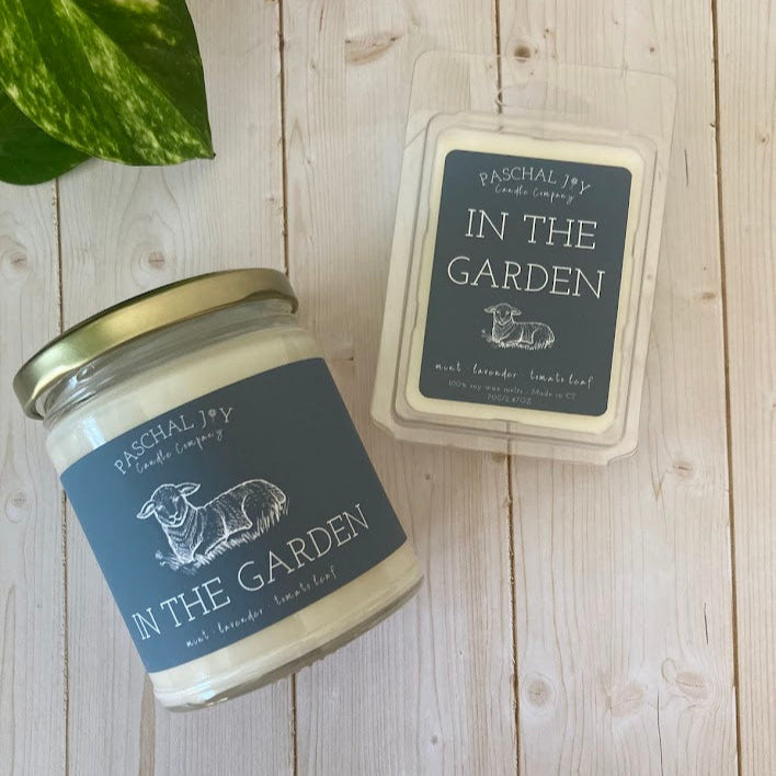 In The Garden Candle and Wax Melt