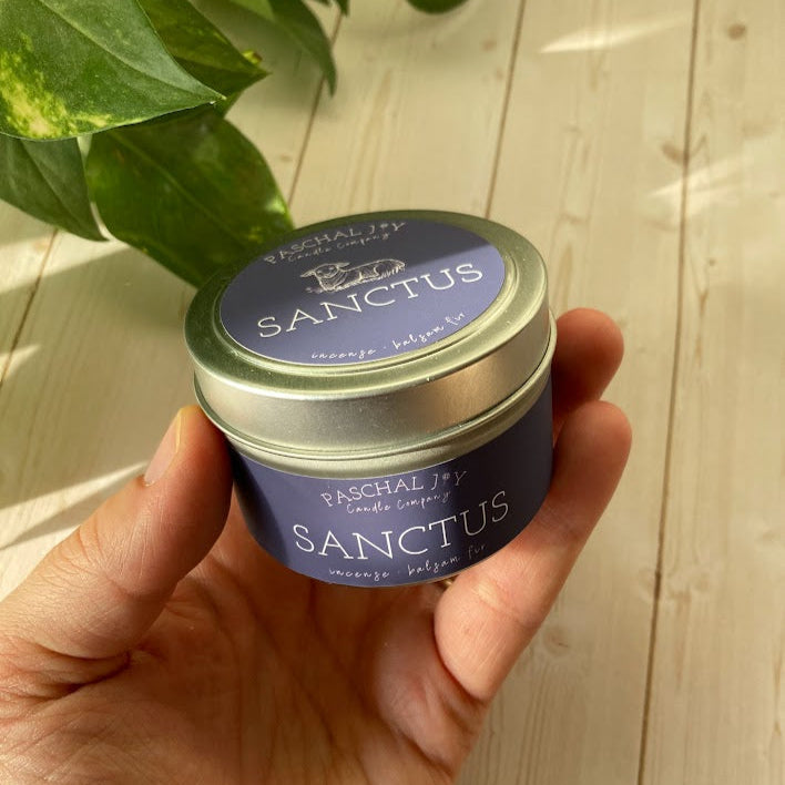 Sanctus Mini Candle