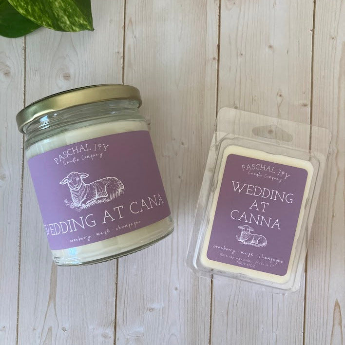 Wedding Cana Waxmelts Candle