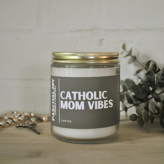 Catholic Mom Vibes Jar Candle
