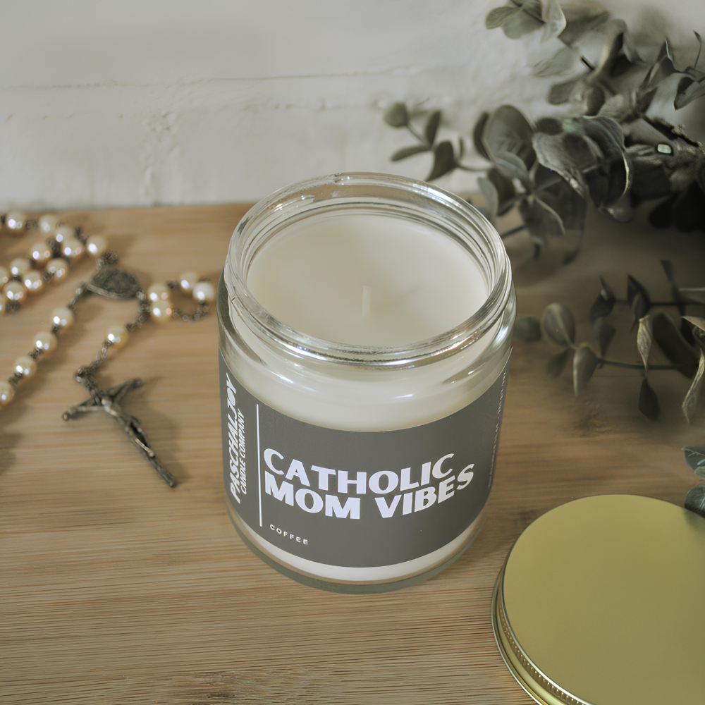 Catholic Mom Vibes Jar Candle