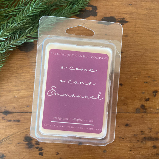 Advent Emmanuel Wax Melts