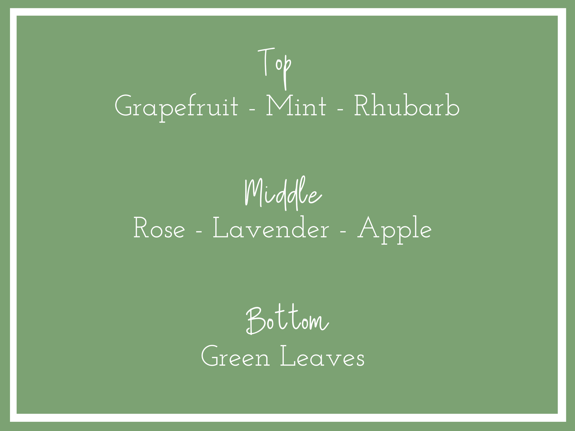 Hosanna Fragrance Notes