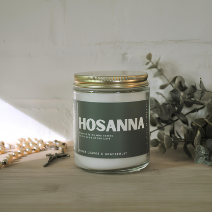 Hosanna Jar Candle