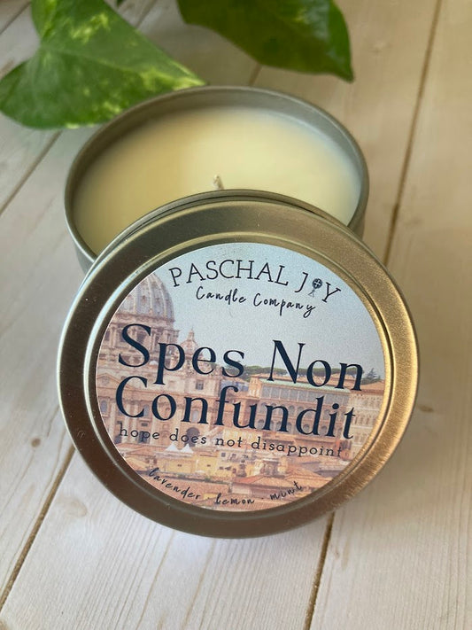 Spes Non Confundit Mini Candle