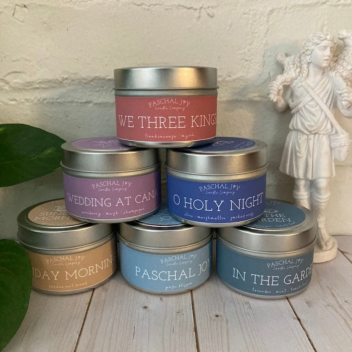 Paschal Joy Candle Tins