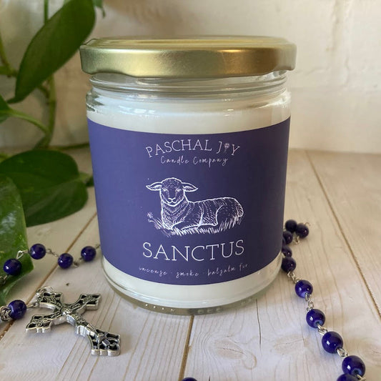 Sanctus Candle inspired by Midnight Mass
