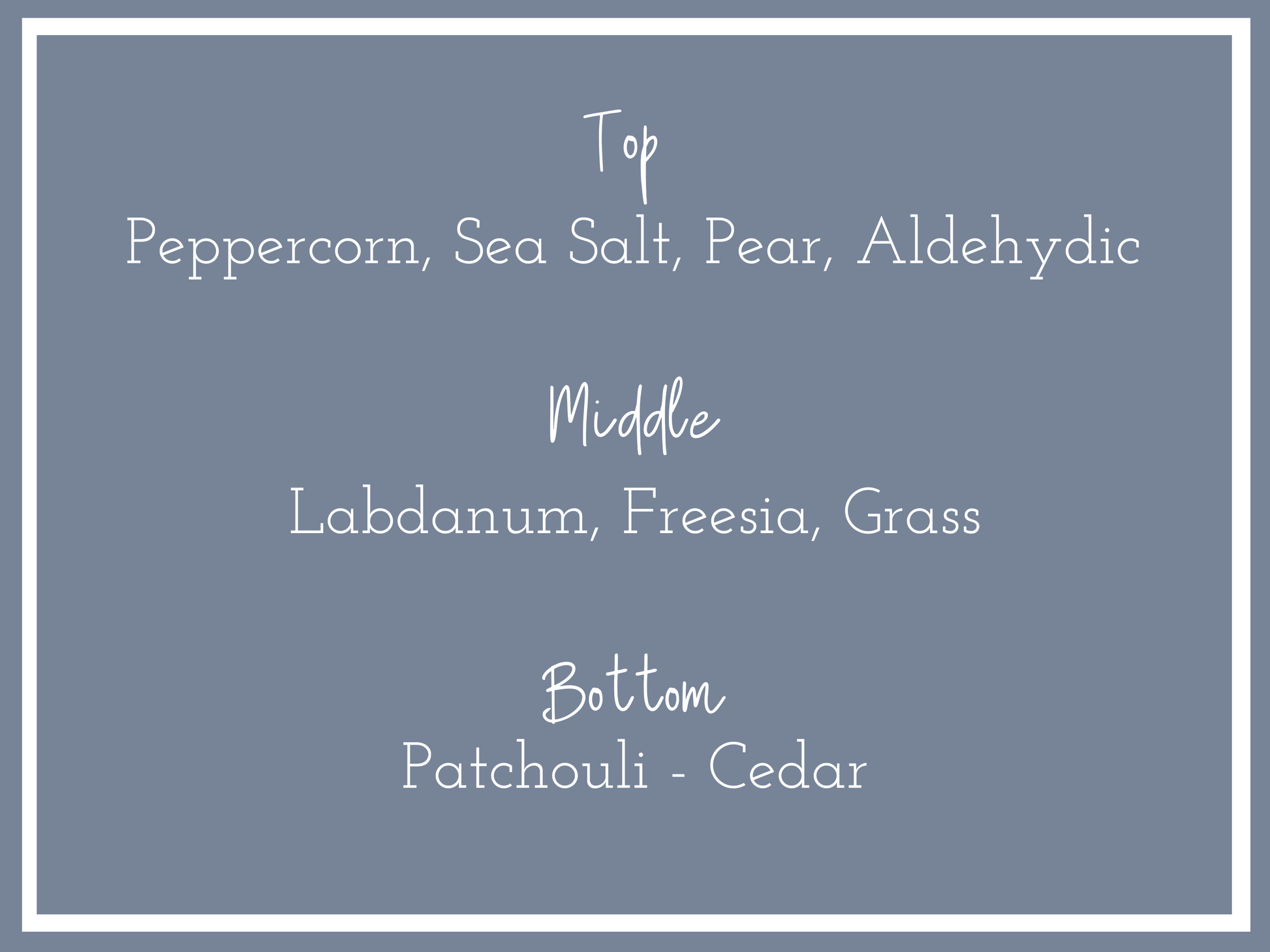 Saint Peter Candle Fragrance Notes
