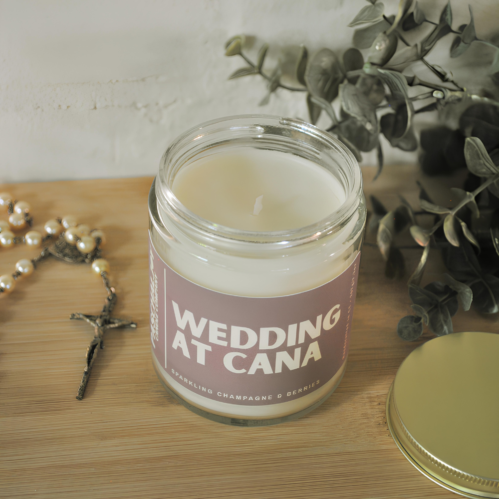 Wedding at Cana Jar Candle