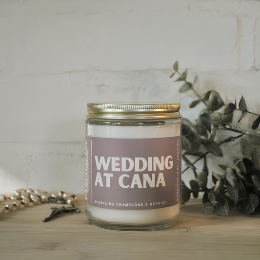 Wedding at Cana Jar Candle
