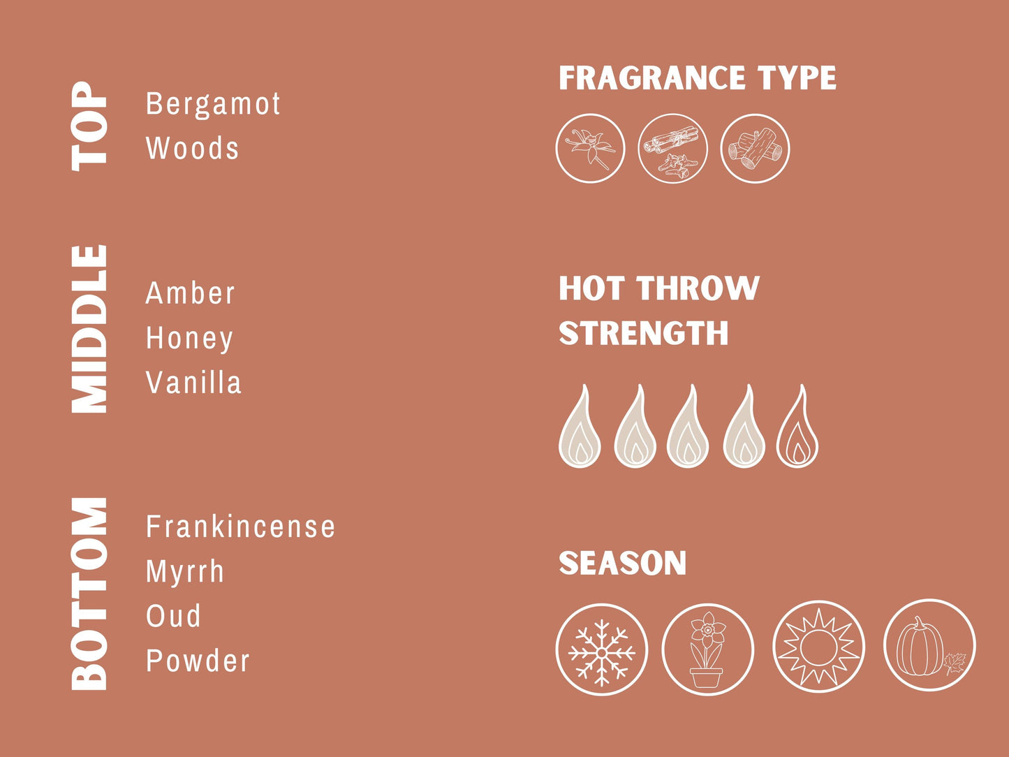 We Three Kings Wax Melts