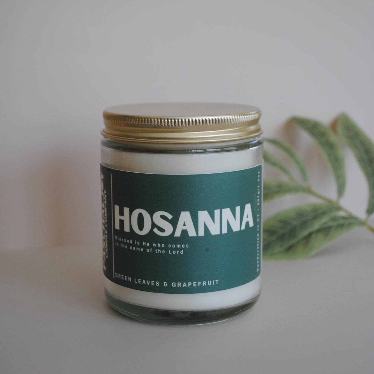 Hosanna Jar Candle