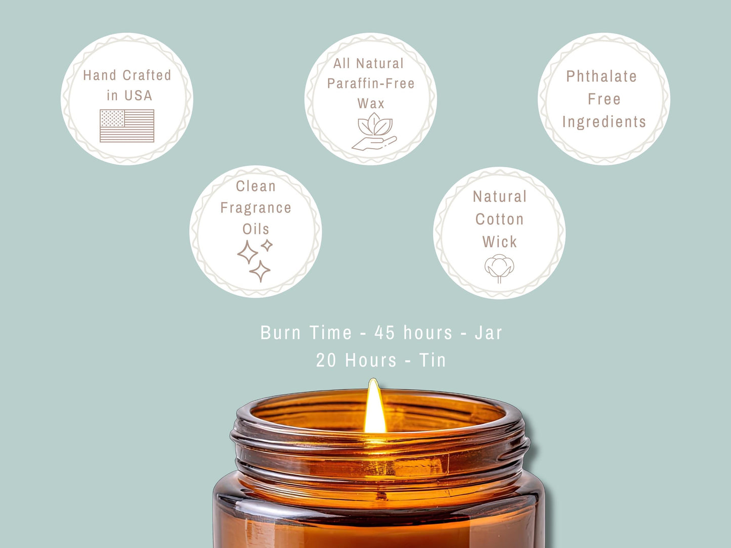 Salt & Light Jar Candle