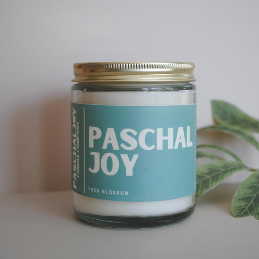 Paschal Joy Jar Candle