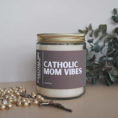 Catholic Mom Vibes Jar Candle