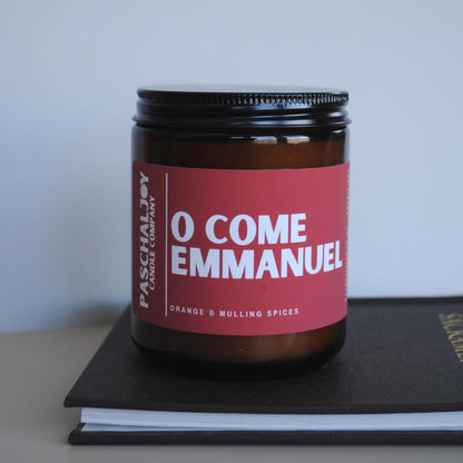 O Come Emmanuel Jar Candle
