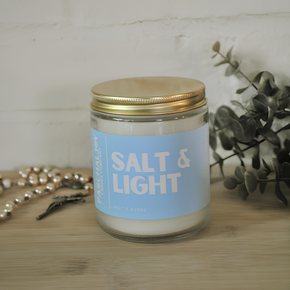 Salt & Light Jar Candle