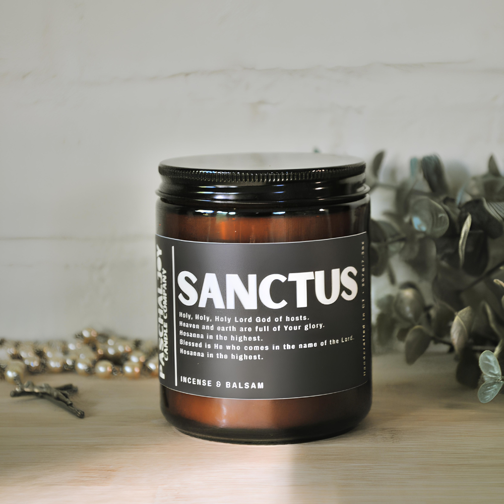 Sanctus Jar Candle