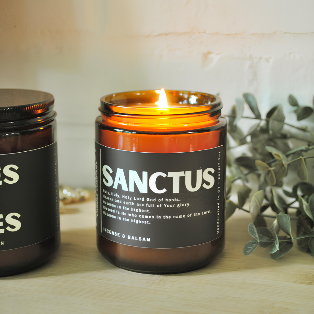 Sanctus Jar Candle