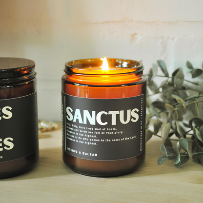 Sanctus Jar Candle