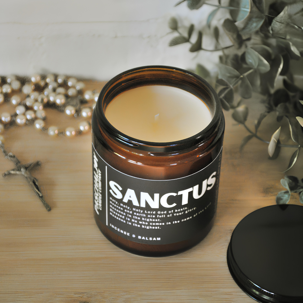 Sanctus Jar Candle
